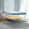 Yarfyk Folding Box Spring, Bed Plate,Queen Bed Board Under Mattress