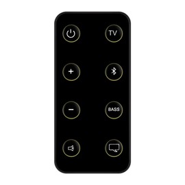 VINABTY Replace Remote Remote Control Fit for Bose Solo 5 10 15 Series II TV Sound System 732522-1110 410376 418775 431974 845194 740928-1120 838309-1100