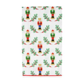 Caspari Little Nutcracker Guest Towel Napkins - 15 Per Package