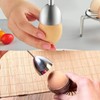 Egg Cutters, Egg Opener Durable Stainless Steel Egg Cutter Convenient