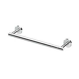 Gatco 1433C Latitude II Paper Towel Holder, Chrome | Wall Mount Kitchen, Bathroom Paper Towel Holder