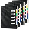 CAGIE 5 Subject Spiral Notebooks Set of 4, 240 Pages