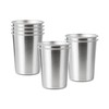 YOLCAR 8 Pack 6 oz Stainless Steel Cups for Kids,