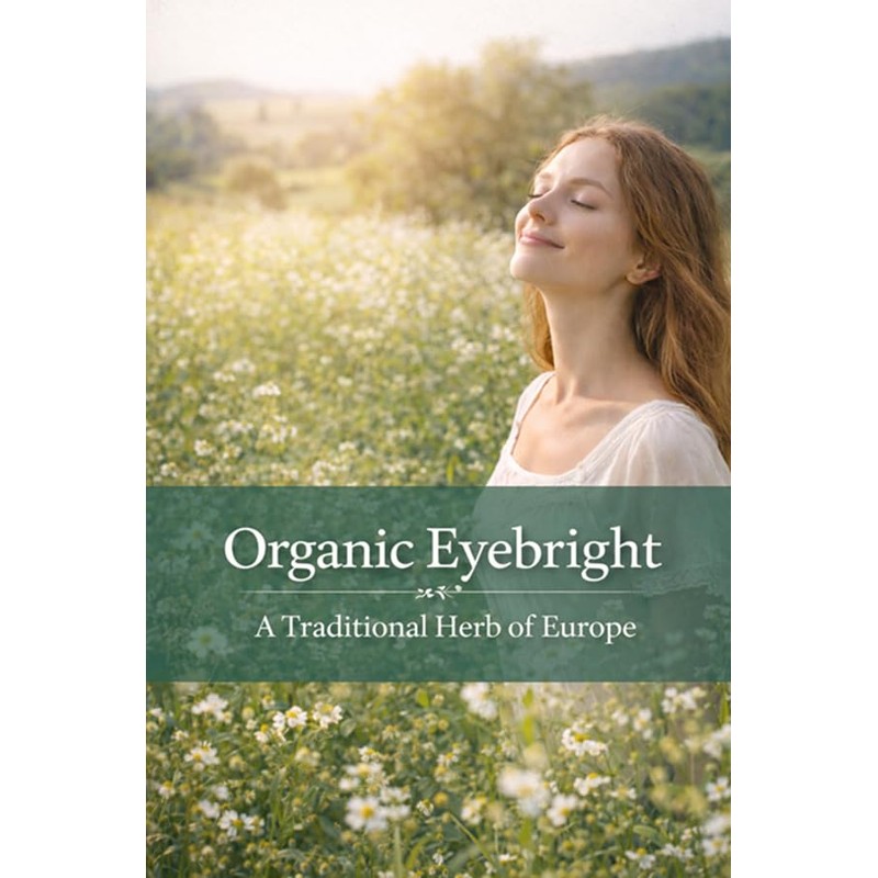 100% Organic Eye Bright/Eyebright Eye Herb, Quercetin, Tannin, Nororabonoid, Eye