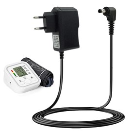Netzteil 6 V Ladegerät Blutdruckmessgerät Kompatibel mit Omron, X2/X2 Basic X3/6 Comfort, X4/7 Smart, M2 Basic, M3/M3 Comfort, M4, Intelli IT, M7 Intelli IT, hhp-cm01, M400/500/700, Netzadapter
