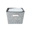 Laura Ashley Grommet Storage Bin, Medium (LA-95612)
