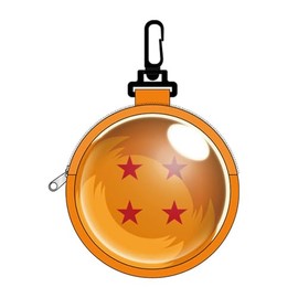 K-Company Dragon Ball Daima Round Carabiner Pouch (Neoprene) Four-star DBD-MKP-4S H10 x W10 x D1.5 cm