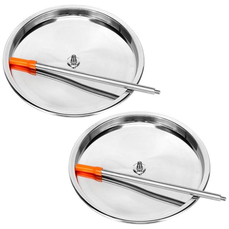 Vertical Skewer for Grill Stainless Steel Pastor Skewer with 2