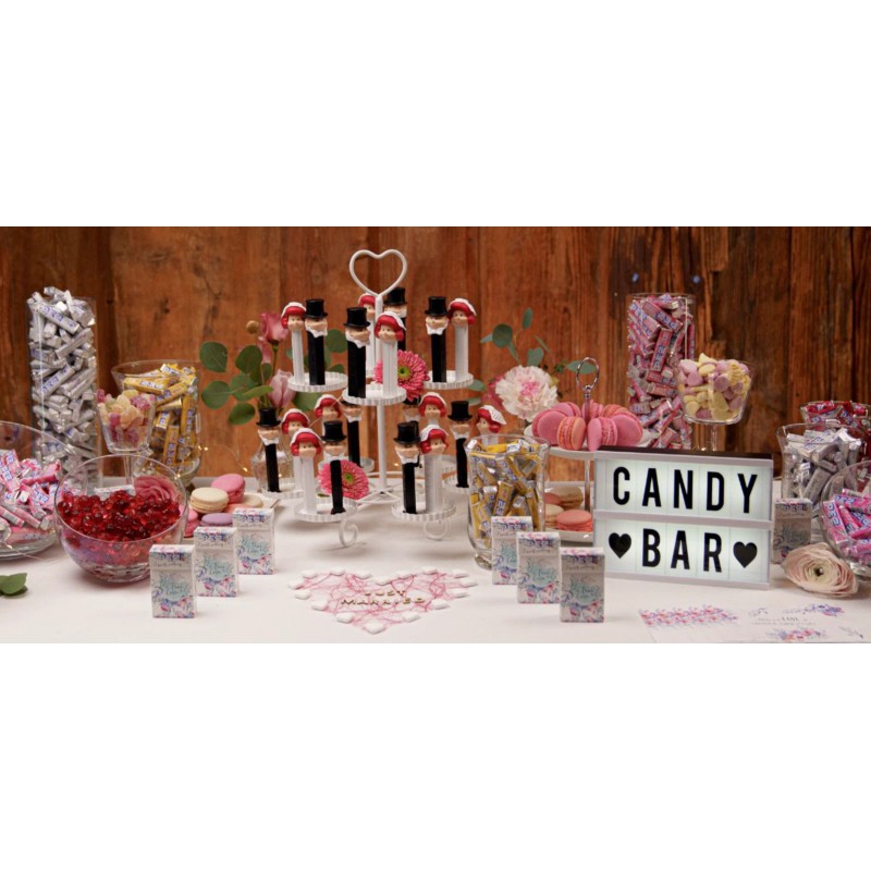 Bride PEZ – Retro Wedding Gift, Anniversary Keepsake (Brunette Bride)