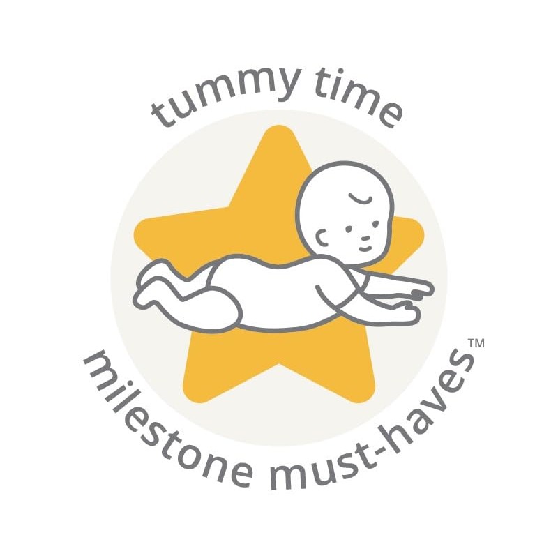 Skip Hop Tummy Time Mat, 3-in-1 Activity Baby Play Gym,