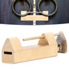 Antique Style Padlock 5cm Spacing Horizontal Lock with Key for
