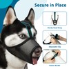 LUCKYPAW Mesh Dog Muzzle for Large Medium Small Dogs, Soft