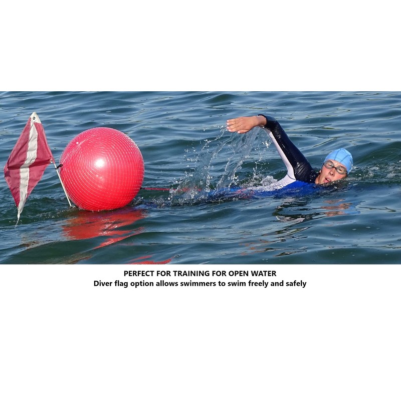 Open Water Swim Buoy | Highly Visible, Increases Safety |