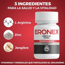 Eronex Complejo Herbal Salud De La Prostata 20caps Sfn
