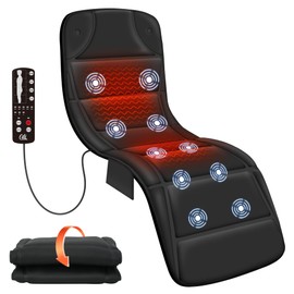 CILI Full Body Massage Mat with Heat, Vibration Back Massage Pad, Full Body Massager for Bed Chair Sofa, Massage Mattress Pad, Gifts for Men Women