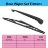 Rear Wiper Blade Arm Set Replacement for Mazda CX-5 2013-2023