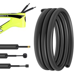MUQZI Bicycle 1.6 m / lot frame inner housing damper 6 mm MTB cable foam circuit housing damper sleeve for bicycle shift/brake/hydraulic tube