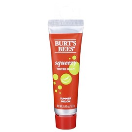 Burts Bees, bálsamo labial tintado Squeezy Summer Melon, 0.43 onzas