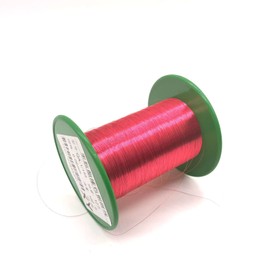 Xuulan Cable Copper Enameled Magnet Winding Wire 30AWG 41AWG 20AWG 0.35mm 0.7mm 0.75mm 0.3mm Red Copper Wire QA-1/155 for Motors (Color : OD 0.10mm, Size : Weight 100g)
