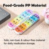 Pill Organiser 2 Times a Day & AM PM Tablet