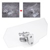 Motorcycle Universal Adjustable Windscreen Wind Deflector Windshield
