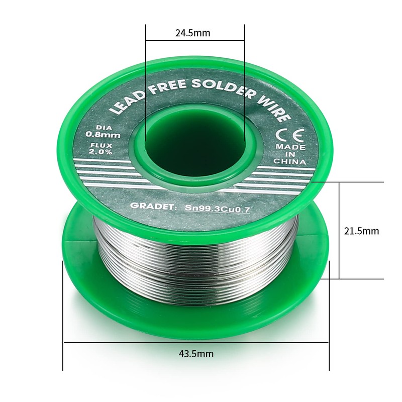 Lead Free Solder 0.8mm 30g Solder Wire Lead Free with
