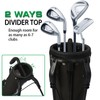 Golf Stand Bag, Small Lightweight Golf Bag for Men/Women, Easy