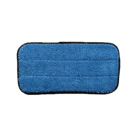 Real Clean 10 Inch Microfiber Wet and Dry Mop Pad Refills Fits 9 to 10 Inch Mop Frames(Pack of 6)