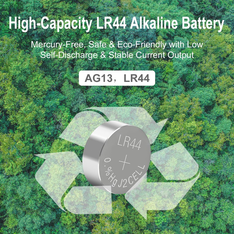 kunying 25 Pack AG13 LR44 Batteries,Premium Alkaline 357 303 a76
