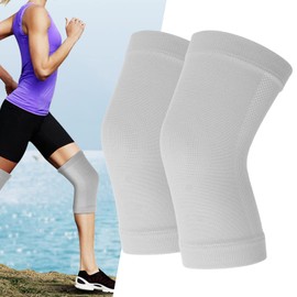 TOPINCN Knee Pads, Ultra Thin Knee Warmers, Pack of 2 for Joint Pain (S)