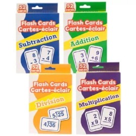 GB New Math Flash Cards(Addition - Set of 4 (1 of each)
