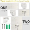 Wall Mounted Hair Dryer for Bathroom - 110V Professional Blow