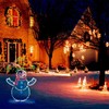 Funny Snowman Light Durable Metal Bright Light Decorative Stylish Snowman