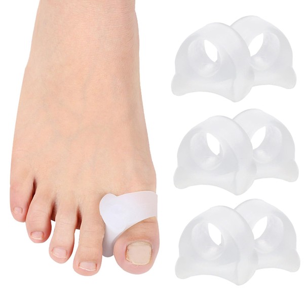 Gel Toe Spacers 12pcs, Toe Separators for Men and Women,