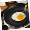 Ciieeo 6 Pcs Stainless Steel Egg Rings with Separator Brush