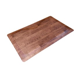 Softwoods, Rectangle 3' x 5' x 1/2" Thick, Oak, Salon and Barber Mat, Anti Fatigue Salon Chair Mat