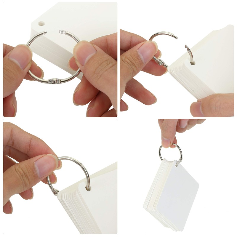 Mr. Pen- Binder Rings, Loose Leaf Binder Ring, 36pc, Assorted