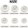 NSBELL 12PCS Rubber Sink Stopper, Drain Stopper Bath Tub Stopper