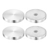sourcing map Round Shape Aluminum Disc, 4pcs M8x50mm Aluminum Circle