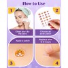 Halloween Cute Cat Acne Pimple Patches for Face, Hydrocolloid