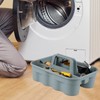Hespama 6-Pack Cleaning Storage Caddy with Handle, Plastic Easy Carry
