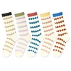 Violet Mist Womens Cute Cotton Crew Socks Funny Novelty Colorful