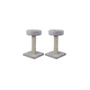 2-Pack New Cat Condos Cat Scratching Post with Sleeping Perch