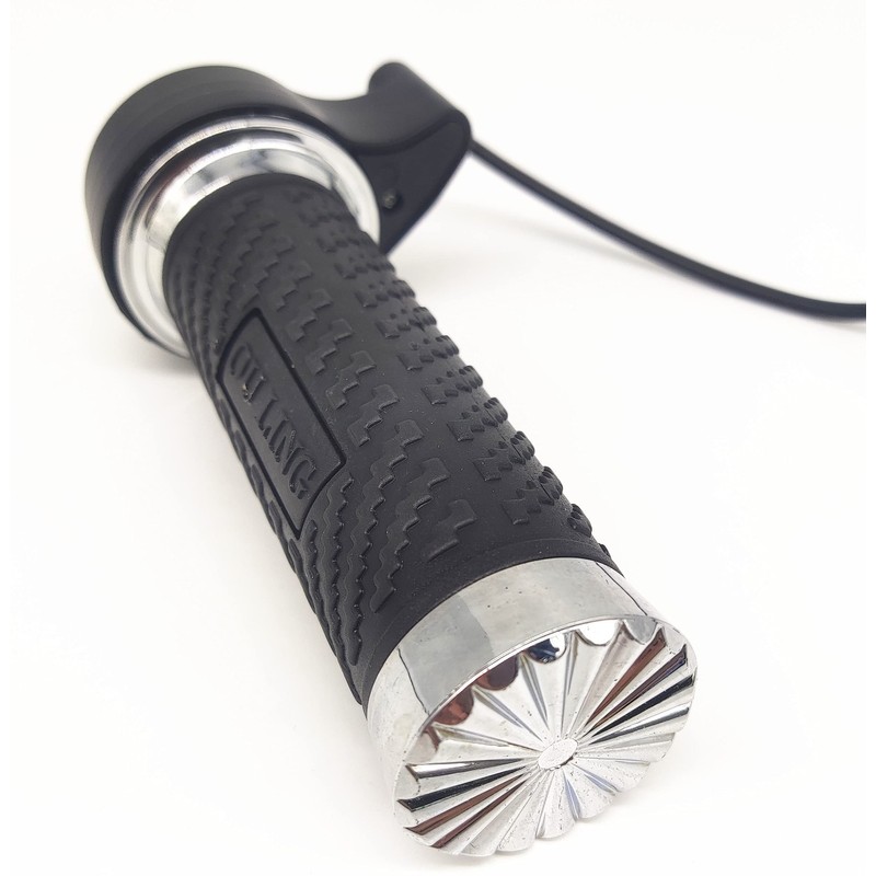 ZUODOOKU Universal 3 Wire Electric Scooter Bike Throttle Grip Black