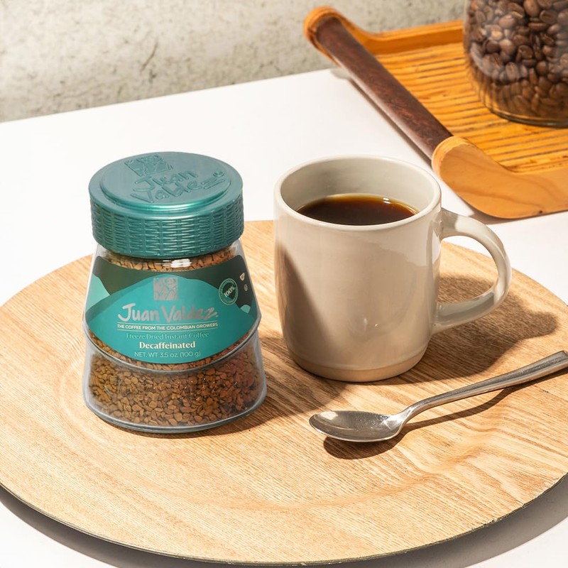 Juan Valdez Decaffeinated Freeze Dried Coffee 3.5 OZ - Premium