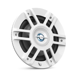 Infinity KAPPA6120MAM - Kappa Marine KAPPA6120M White 6.5" Premium 2-Way RGB LED Coaxial Speakers