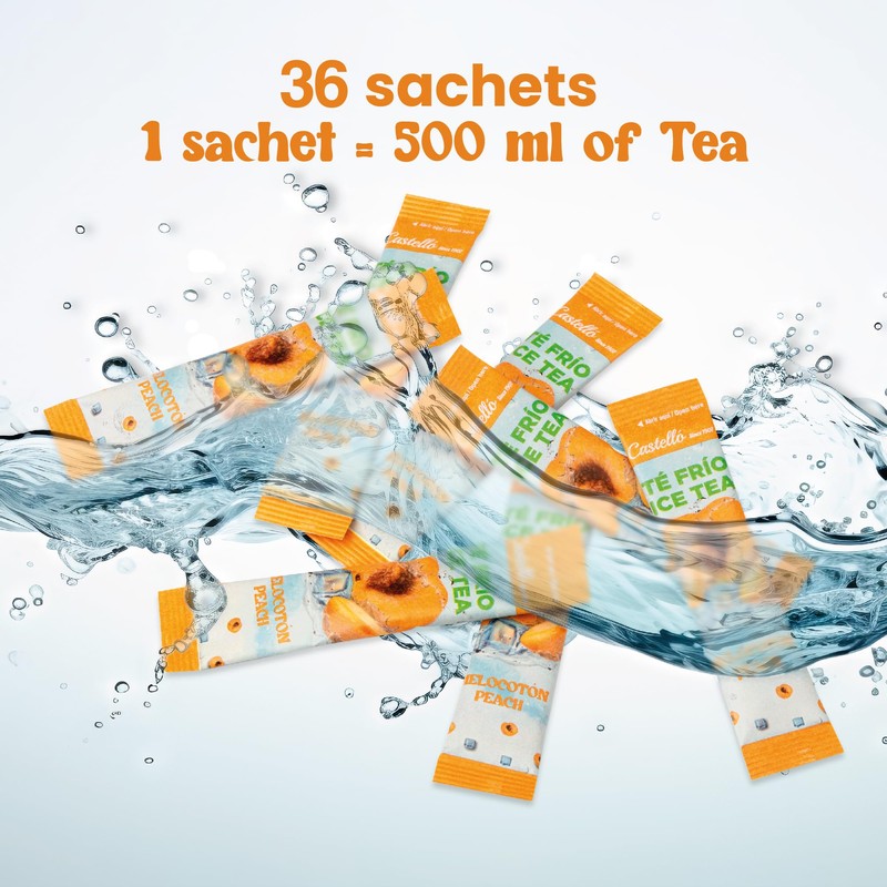 Castello since 1907 Zero & Instant Iced Tea Sachets |