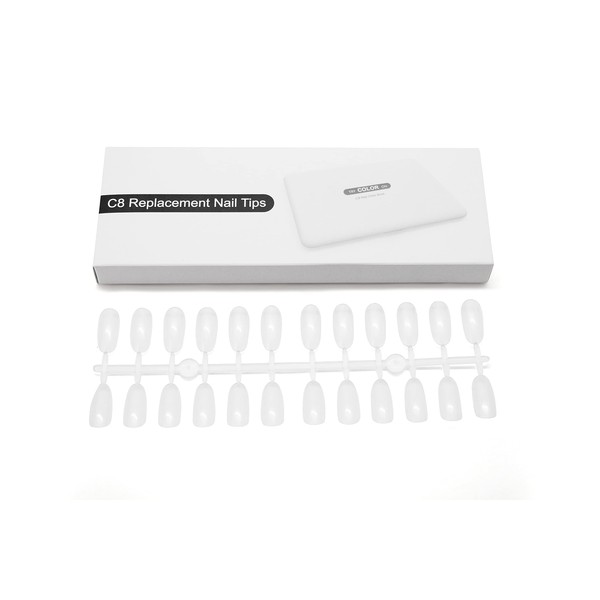 240 Nail Tips, Clear (C8 Replacement Tips)