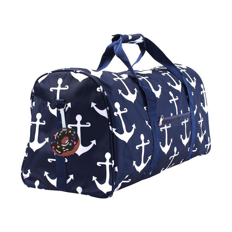 SandT Collection Fun Food Luggage Tag - Brown Donut