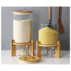 Flour and Cereal Container, 5L/8L, Rice Dispenser, Creative Glass Food